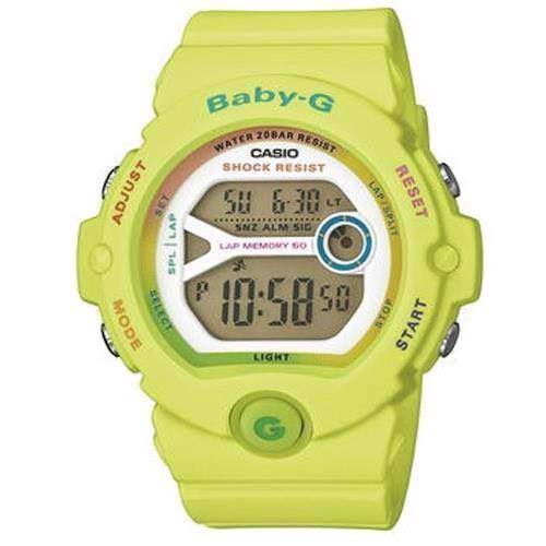 Image of Baby-G gul resin med stål quartz multifunktion (3408) Dame ur fra Casio, BG-6903-3ER